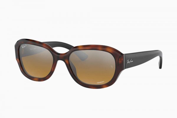   Ray-Ban Chromance RB4282CH-6281-A2 Havana / Dark Grey | Brown Mirror Polarized
