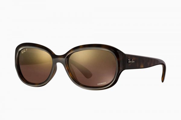   Ray-Ban Chromance RB4282CH-710-6B Dark Havana | Brown Gradient Polarized