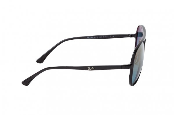   Ray-Ban Chromance RB4320CH-601-J0 Black | Dark Brown/Grey Gradient Polarized
