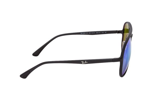   Ray-Ban Chromance RB4320CH-601S-A1 Black | Blue Mirror Chromance Polarized