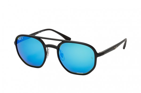   Ray-Ban Chromance RB4321CH-601S-A1 Black | Blue Mirror Chromance Polarized