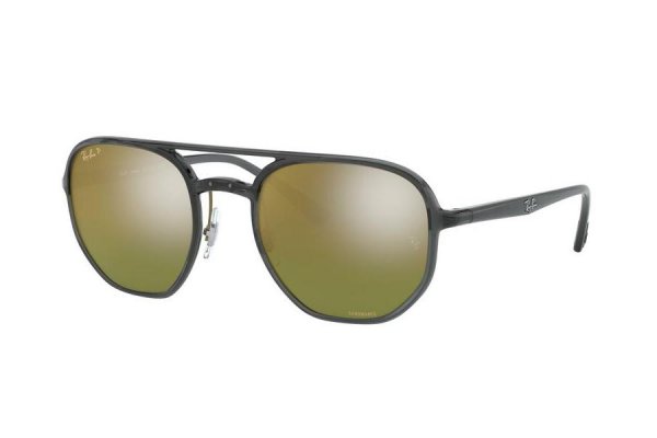   Ray-Ban Chromance RB4321CH-876-6O Gark Grey | Green Mirror Polarized