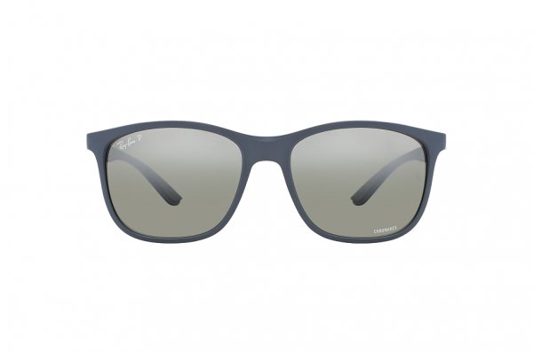   Ray-Ban Chromance RB4330CH-6017-5J Black | Silver Mirror Chromance Polarized