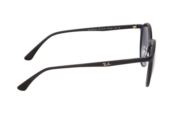   Ray-Ban Chromance RB4336CH-601S-5J Matt Black | Silver Mirror Chromance Polarized
