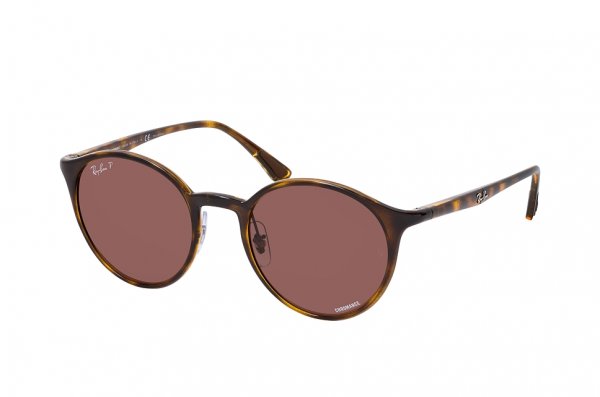   Ray-Ban Chromance RB4336CH-710-BC Dark Havana | Purple Chromance Polarized