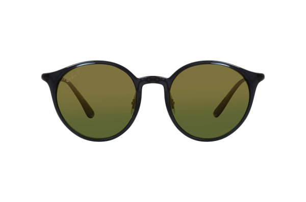   Ray-Ban Chromance RB4336CH-876-6O Dark Grey | Green Mirror Chromance Polarized