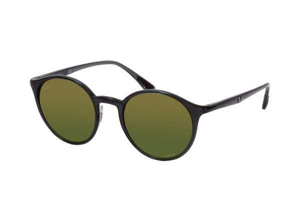   Ray-Ban Chromance RB4336CH-876-6O Dark Grey | Green Mirror Chromance Polarized