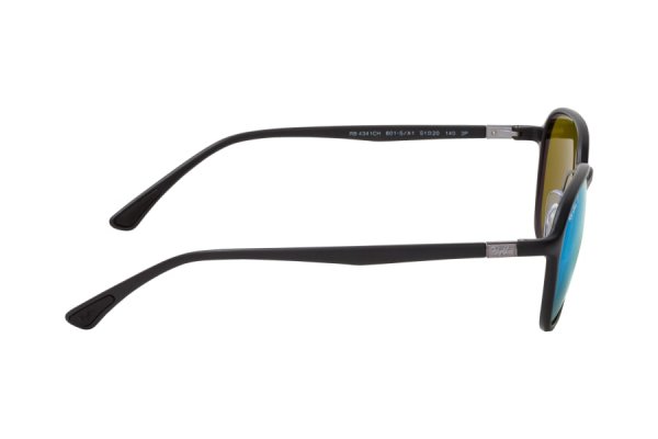   Ray-Ban Chromance RB4341CH-601S-A1 Matt Black | Blue Mirror Polarized