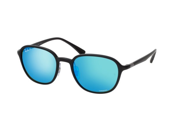   Ray-Ban Chromance RB4341CH-601S-A1 Matt Black | Blue Mirror Polarized