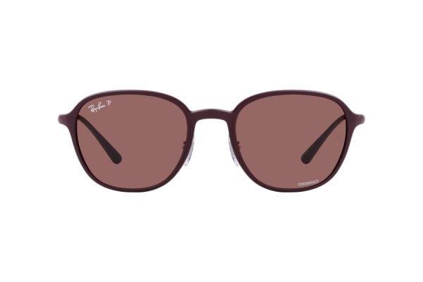   Ray-Ban Chromance RB4341CH-6445-BC Matt Brown | Violet Polarized