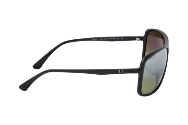   Ray-Ban Chromance RB4375-601S-5J Matt Black | Grey Gradient Mirror Polarized