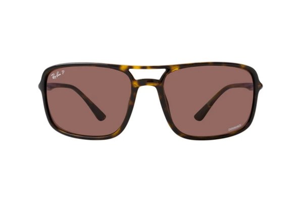   Ray-Ban Chromance RB4375-710-BC Havana | Dark Violet Polarized