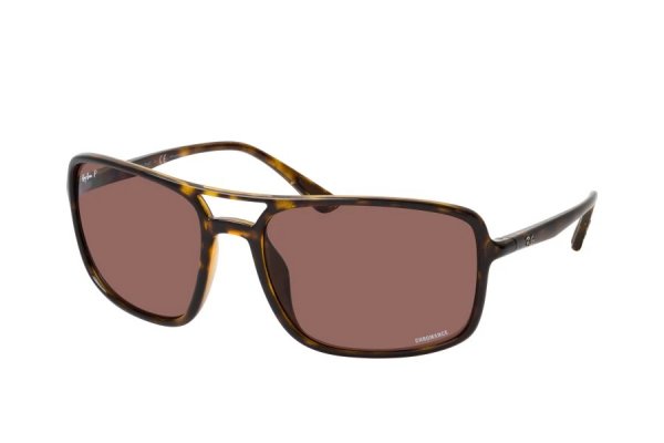   Ray-Ban Chromance RB4375-710-BC Havana | Dark Violet Polarized