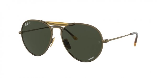   Ray-Ban Chromance RB8063-9207-P1 Gunmetal | Green Chromance Polarized