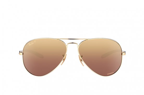   Ray-Ban Chromance RB8317CH-001-6B Carbon Arista | Brown Gradient Polarized