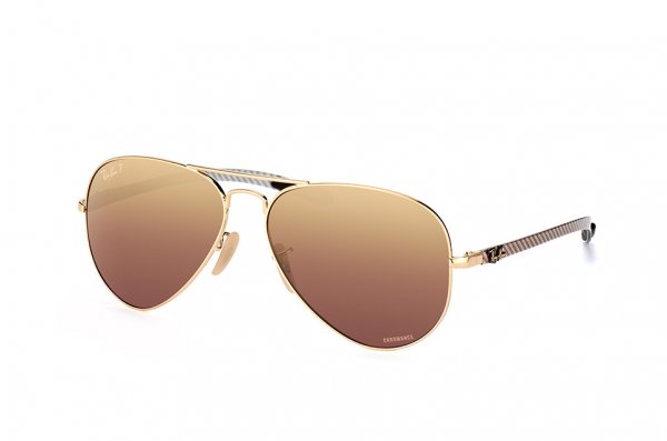  Ray-Ban Chromance RB8317CH-001-6B Carbon Arista | Brown Gradient Polarized