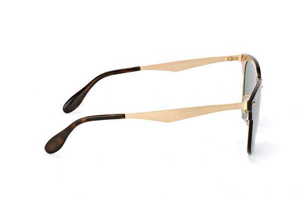   Ray-Ban Clubmaster Blaze RB3576N-043-71 Black / Arista | Green / Grey