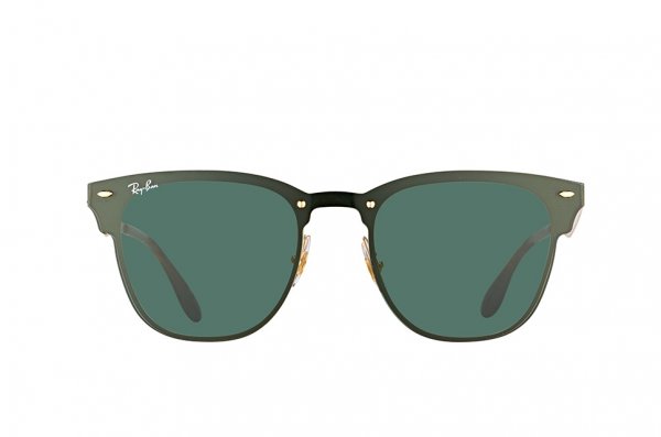   Ray-Ban Clubmaster Blaze RB3576N-043-71 Black / Arista | Green / Grey