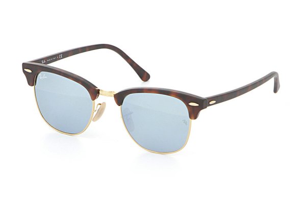 RB3016 1145/30 Ray-Ban Clubmaster Flash Lenses