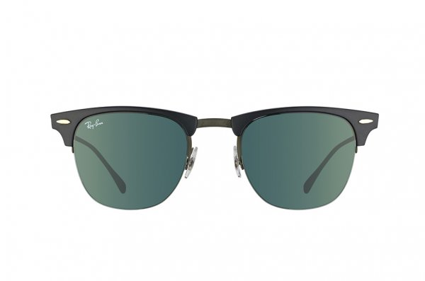  Ray-Ban Clubmaster LightRay RB8056-154-71 Plastic/Titanium | Green/Grey