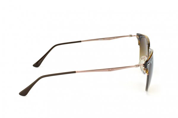   Ray-Ban Clubmaster LightRay RB8056-155-13 Havana / Ruthenium | Gradient Brown