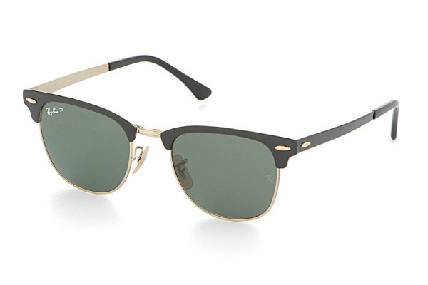 RB3716 187/58 Ray-Ban Clubmaster Metal