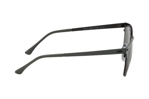   Ray-Ban Clubmaster Metal RB3716-9256-B1 Black | Dark Grey