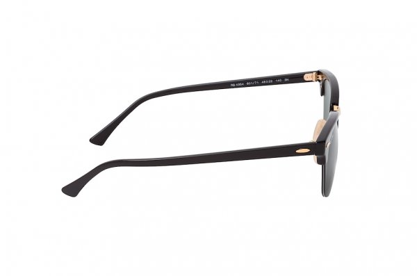   Ray-Ban Clubmaster RB4354-601-71 Black | Natural Green