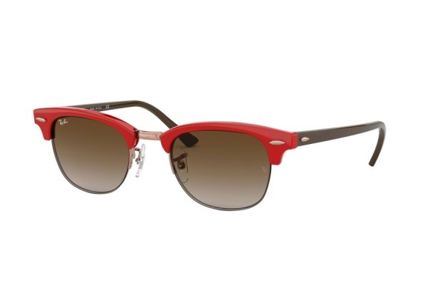   Ray-Ban Clubmaster RB4354-6423-13 Red / Dark Brown | Gradient Brown