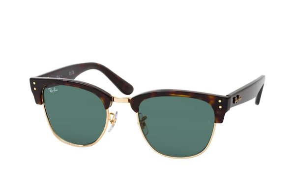   Ray-Ban Clubmaster Reverse RBR0504S-1359-VR Arista / Havana | Natural Green