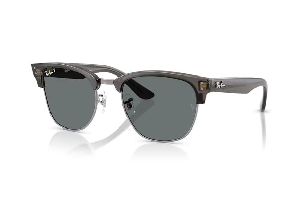   Ray-Ban Clubmaster Reverse RBR0504S-6707-81 Grey / Silver | Dark Grey Polarized
