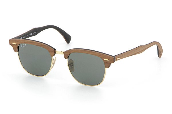 RB3016M 1181/58 Ray-Ban Clubmaster Wood