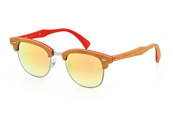 RB3016M 1219/7O Ray-Ban Clubmaster Wood