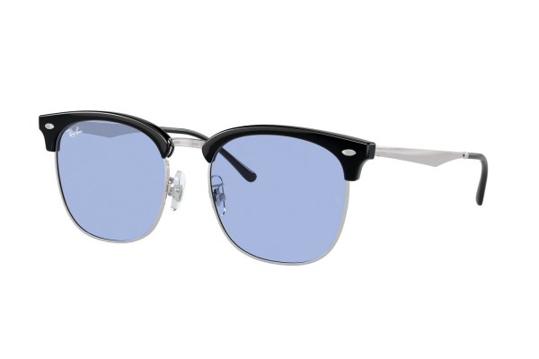   Ray-Ban Clubmaster Youngster RB4418D-6670-80 Black / Silver | Light Blue