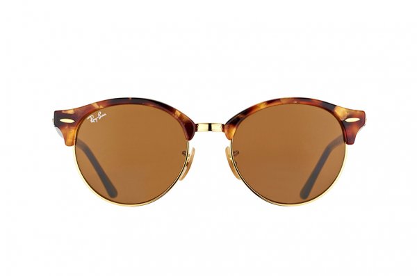   Ray-Ban Clubround Fleck RB4246-1160 Fleck Havana | Natural Brown (B-15XLT)
