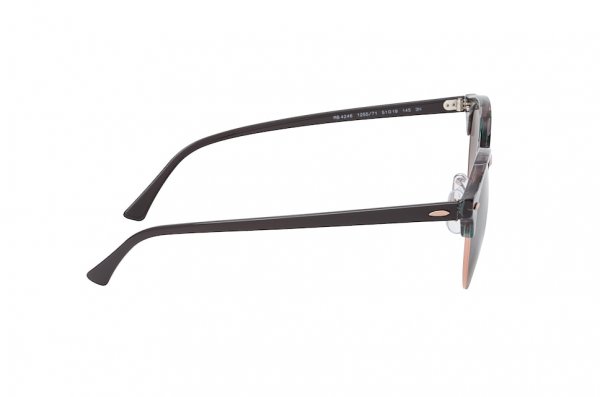   Ray-Ban Clubround Fleck RB4246-1255-71 Black / Green | Green / Grey