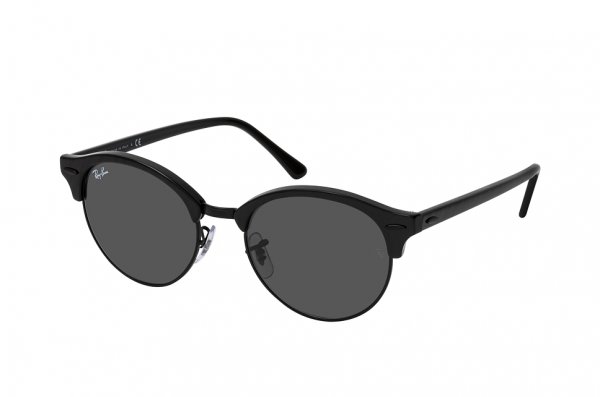   Ray-Ban Clubround Marble RB4246-1305-B1 Marble Black | Dark Grey