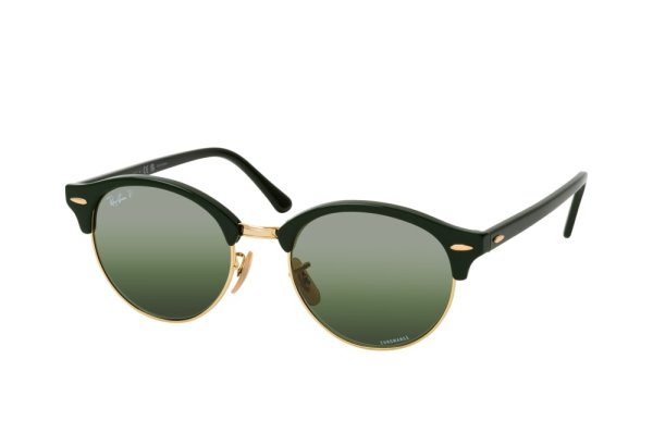   Ray-Ban Clubround RB4246-1368-G4 Dark Green / Arista | Dark Green Polarized