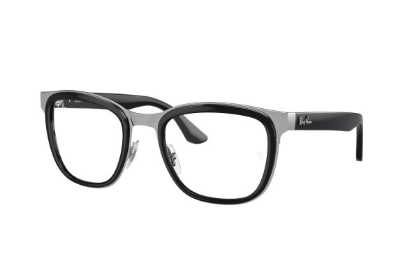   Ray-Ban Clyde RB3709-003-M1 Black / Metalic  | Clear to Green (Photochromic)