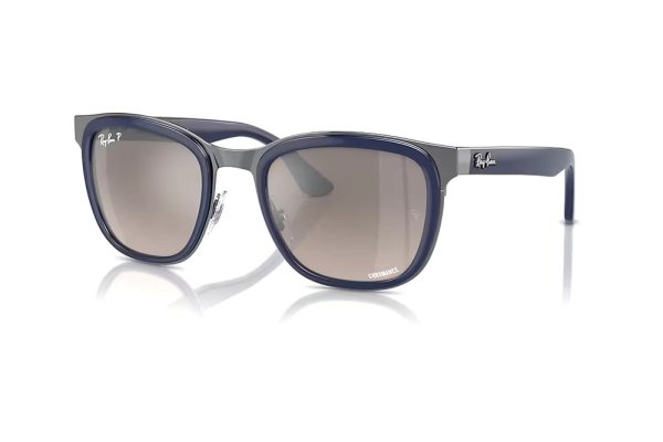   Ray-Ban Clyde RB3709-004-5J Blue / Black | Grey Mirror Polarized
