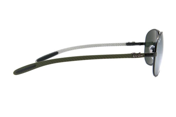   Ray-Ban Cockpit Carbon Fibre RB8301-002-40 Black | G-31 Mirror