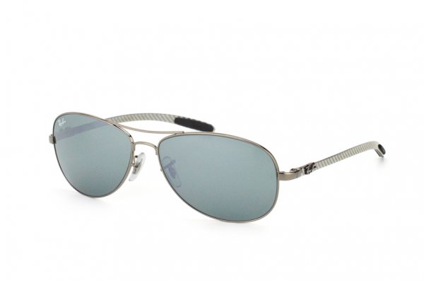   Ray-Ban Cockpit Carbon Fibre RB8301-004-40 Gunmetal | G-31 Mirror