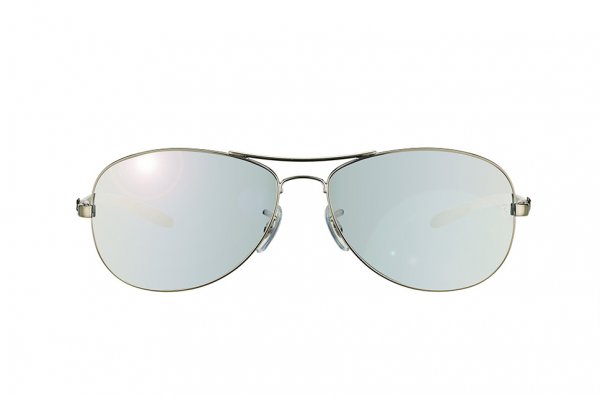  Ray-Ban Cockpit Carbon Fibre RB8301-004-K6 Gunmetal | APX Silver Mirror Polarized