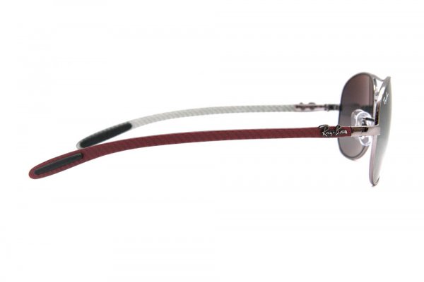   Ray-Ban Cockpit Carbon Fibre RB8301-130-71 Dark Carbon | APX Grey/Green