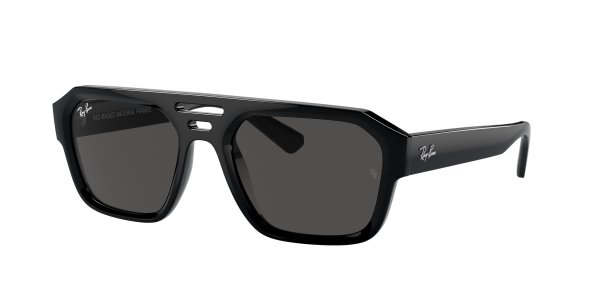   Ray-Ban Corrigan-Bio-Based RB4397-6677-87 Black | Dark Grey