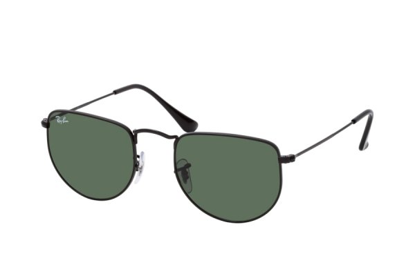   Ray-Ban Elon RB3958-002-31 Black | Natural Green (G-15XLT)