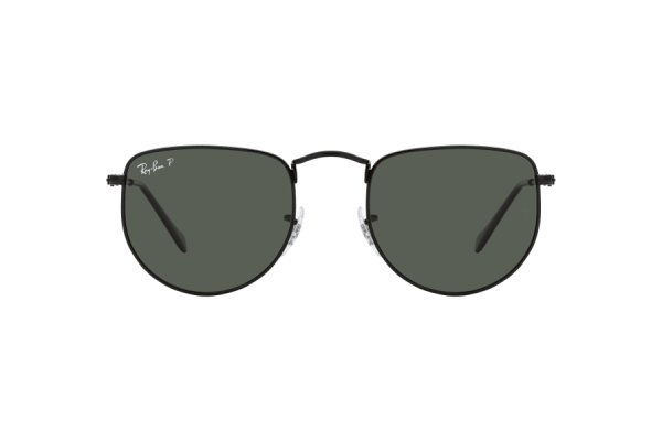   Ray-Ban Elon RB3958-002-58 Black | Natural Green Polarized