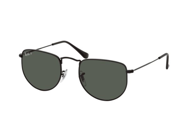   Ray-Ban Elon RB3958-002-58 Black | Natural Green Polarized