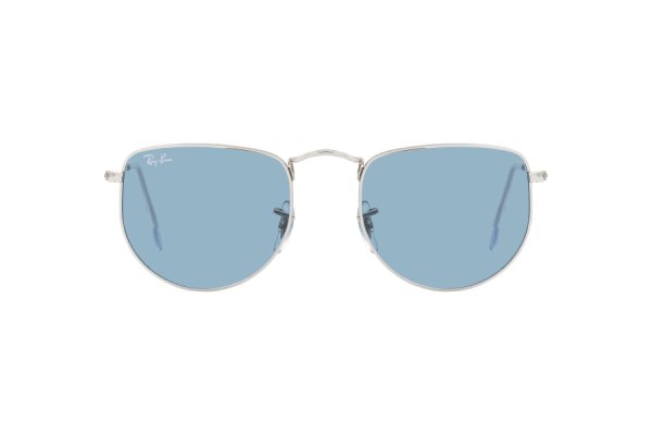   Ray-Ban Elon RB3958-003-56 Silver | Light Blue