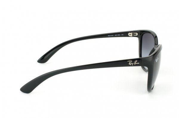   Ray-Ban Emma RB4167-601-8G Black/Poly. Gradient Grey